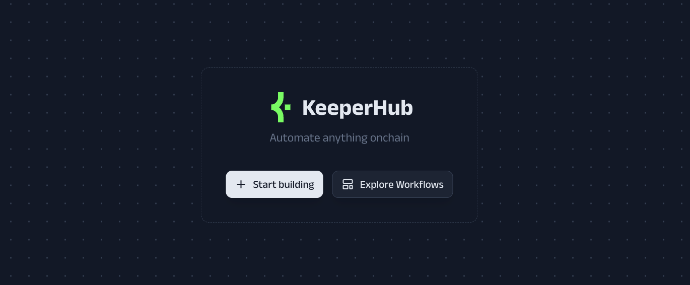 Blog 023 Welcome to the KeeperHub Blog | KeeperHub